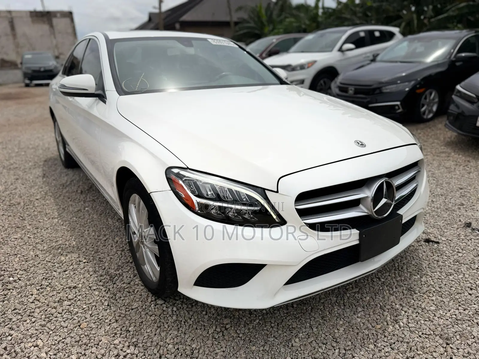 Mercedes-Benz C300 Base C300 AWD 4MATIC Sedan 2019 White