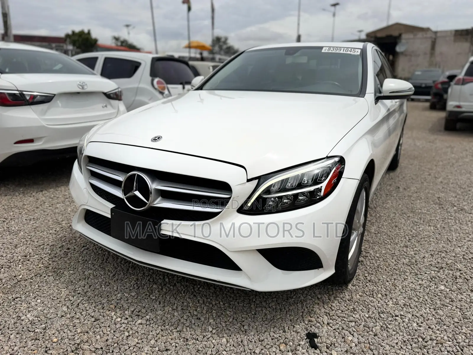 Mercedes-Benz C300 Base C300 AWD 4MATIC Sedan 2019 White