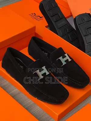 H-Buckle Suede Shoes