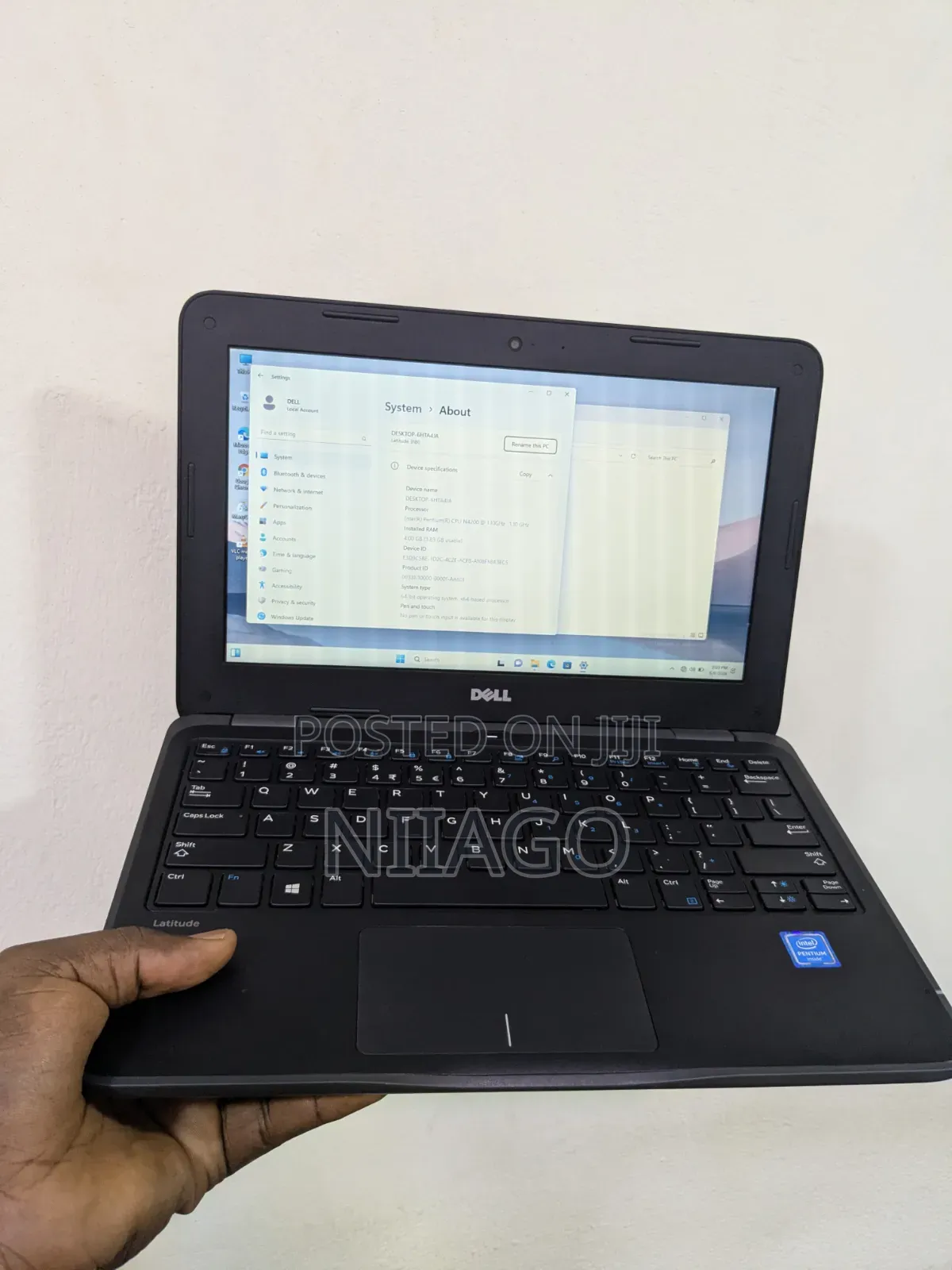 Laptop Dell Latitude 11 3180 4GB Intel SSD 128GB