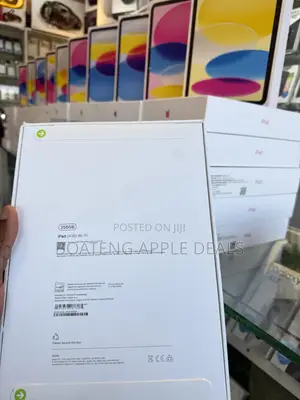 New Apple iPad Wi-Fi 256 GB Blue