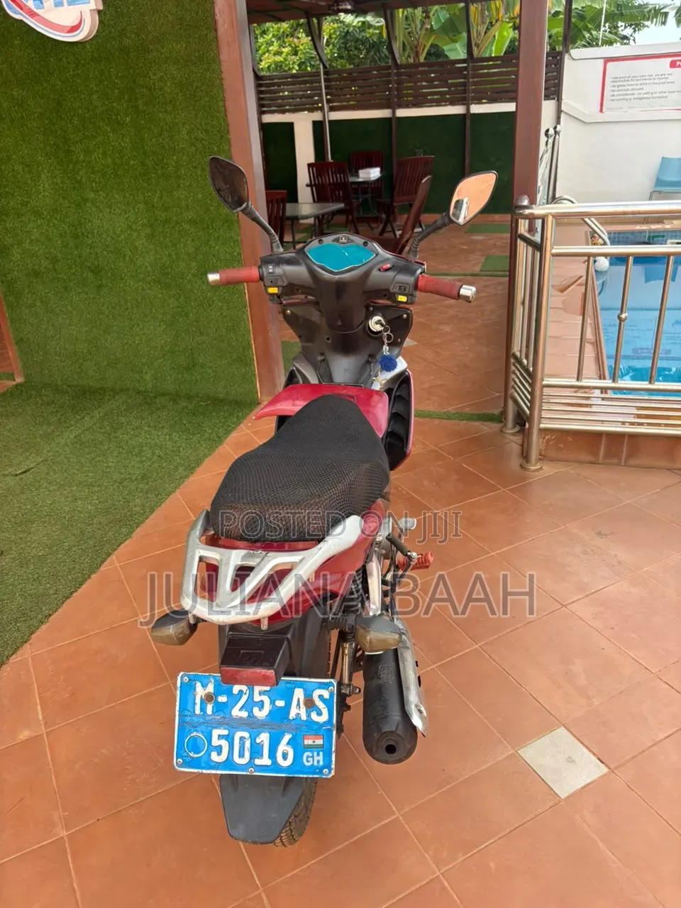 Haojin HJ125 2024 Red