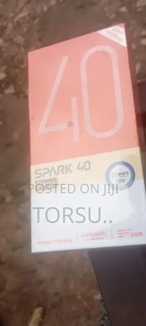 New Tecno Spark 40 Pro+ 256 GB Gold