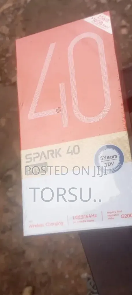 New Tecno Spark 40 Pro+ 256 GB Gold