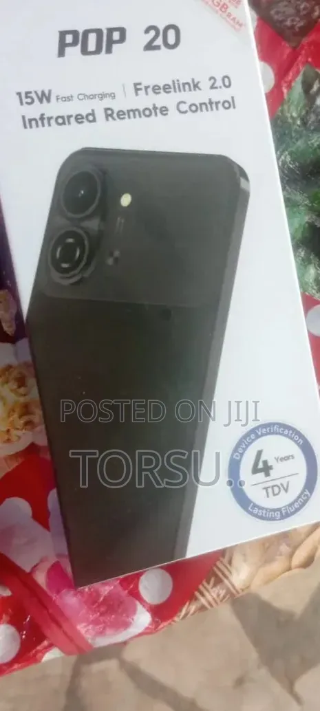 New Tecno Pop 20 128 GB Gray