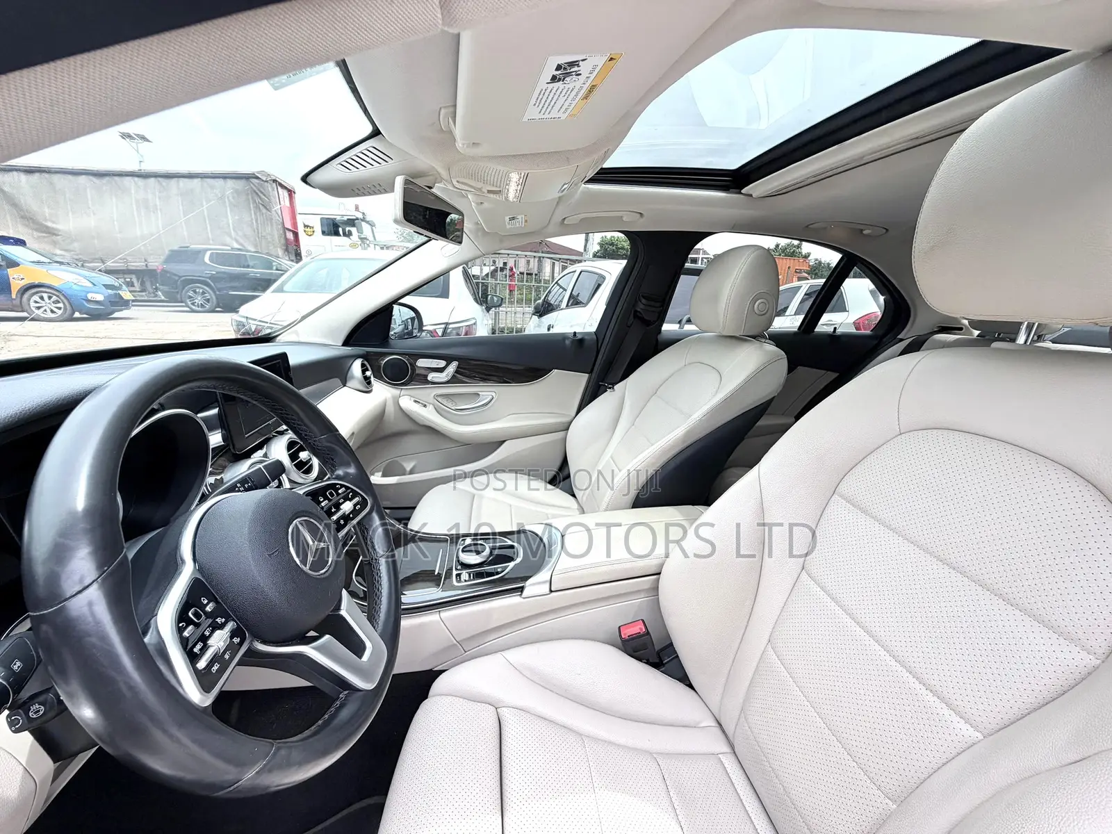 Mercedes-Benz C300 Base C300 AWD 4MATIC Sedan 2019 White