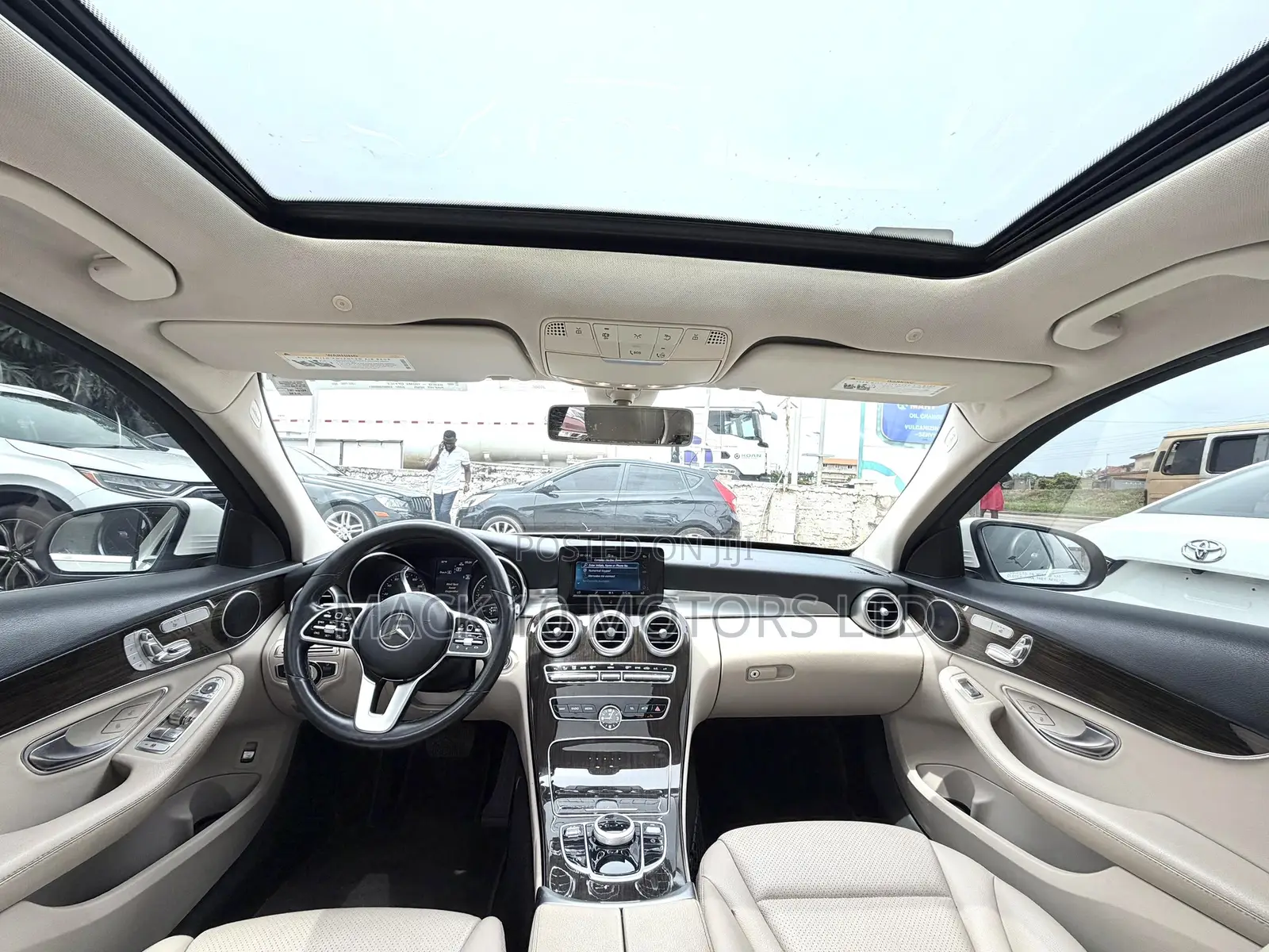 Mercedes-Benz C300 Base C300 AWD 4MATIC Sedan 2019 White
