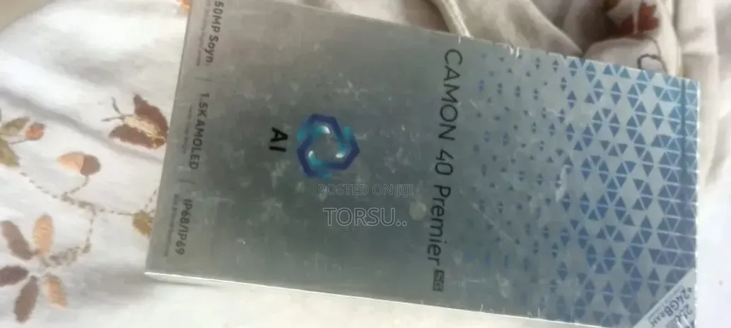 New Tecno Camon 40 Premier 256 GB Blue