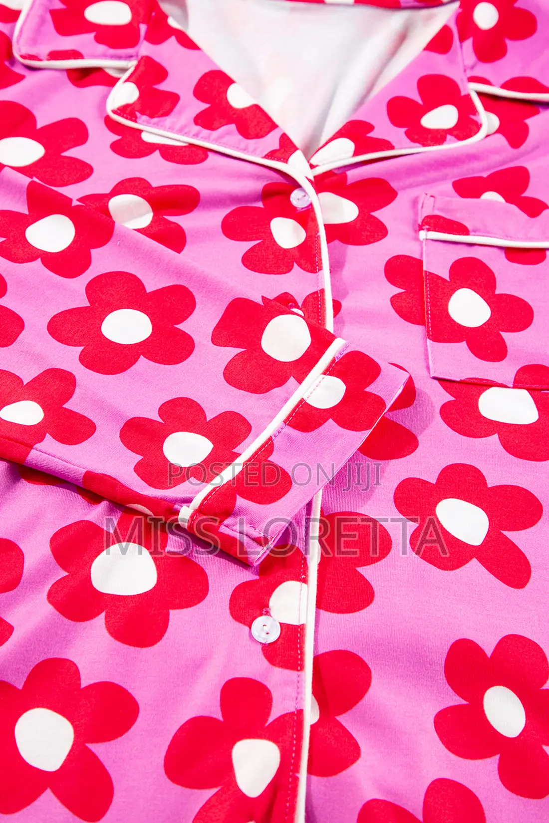 Floral Print Pj Set