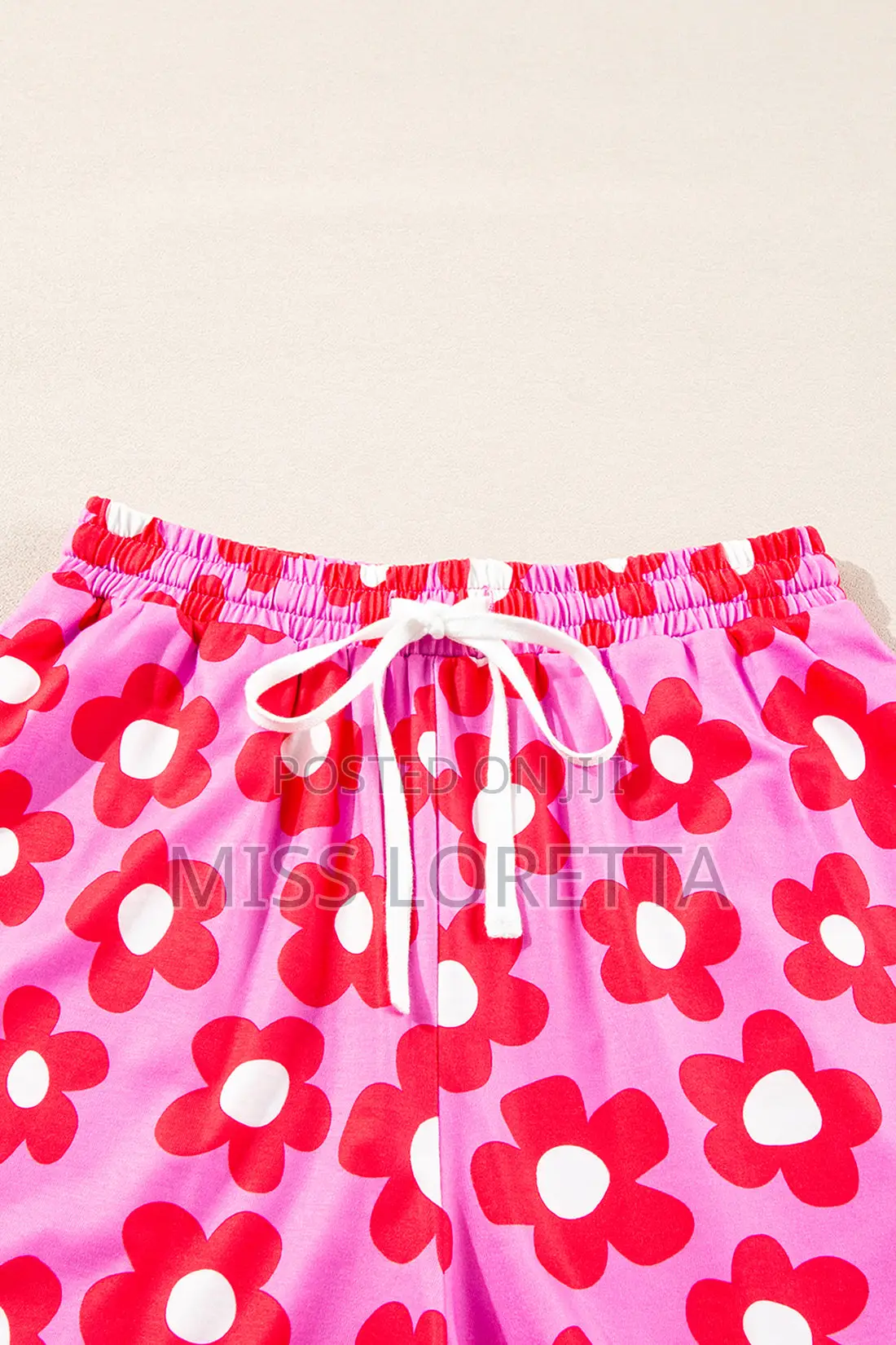 Floral Print Pj Set