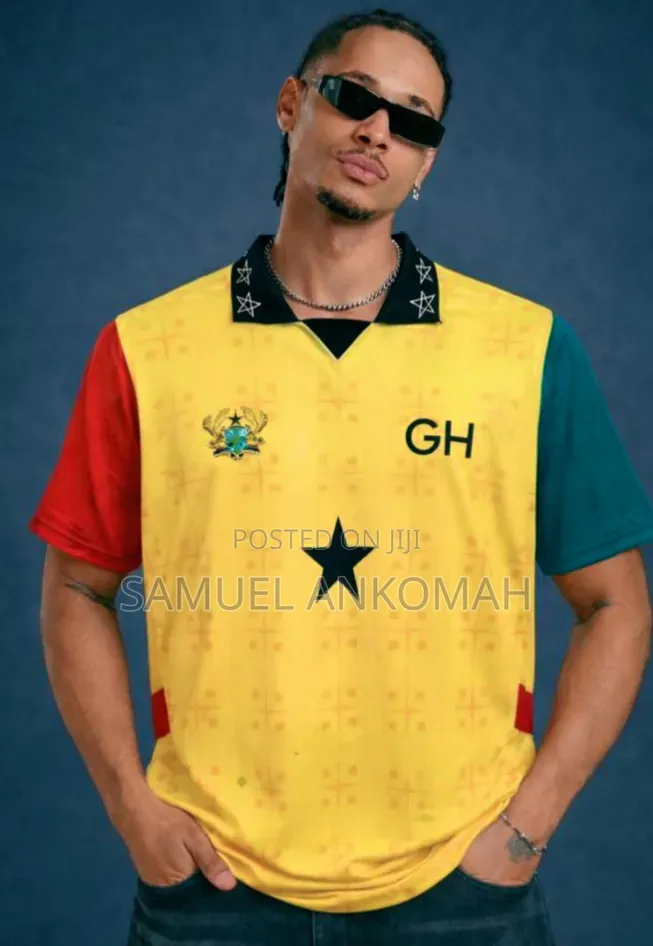 Ghana Match Day Fan Bundle – Jersey and Supporter Accessories Kit