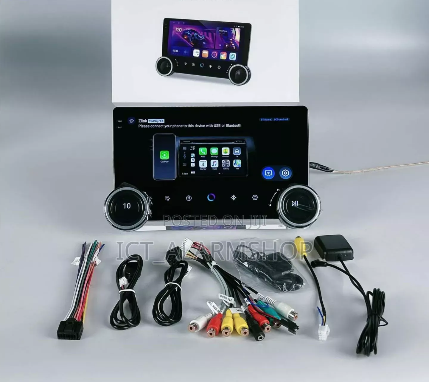 Car Ips Double Control Knops Radio Player