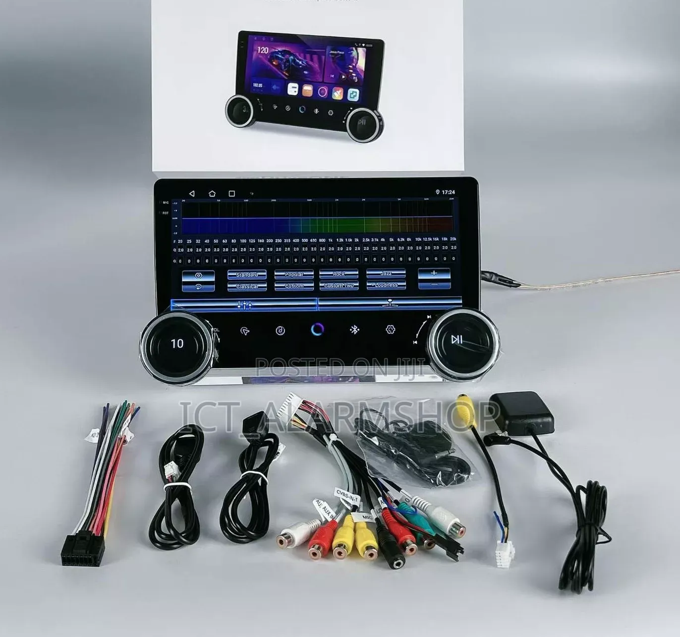 Car Ips Double Control Knops Radio Player
