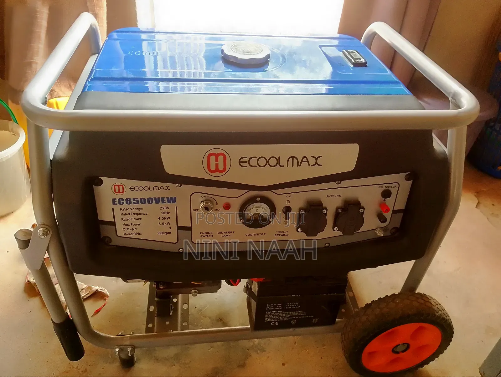 Ec6500vew Ecoolmax Generator Key Start