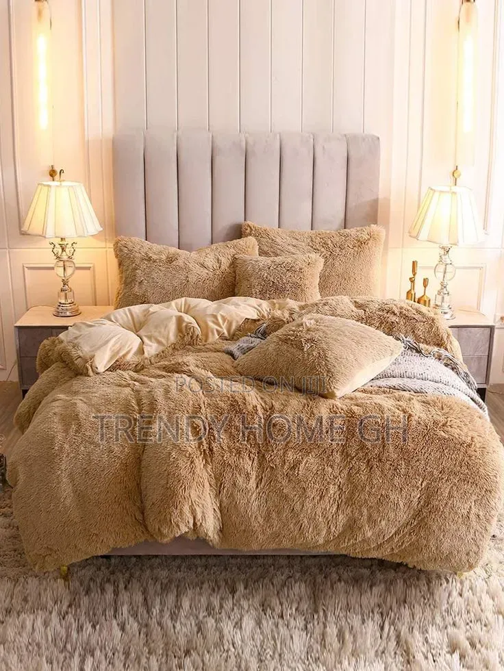 6 Pieces Fluffy Duvet Set