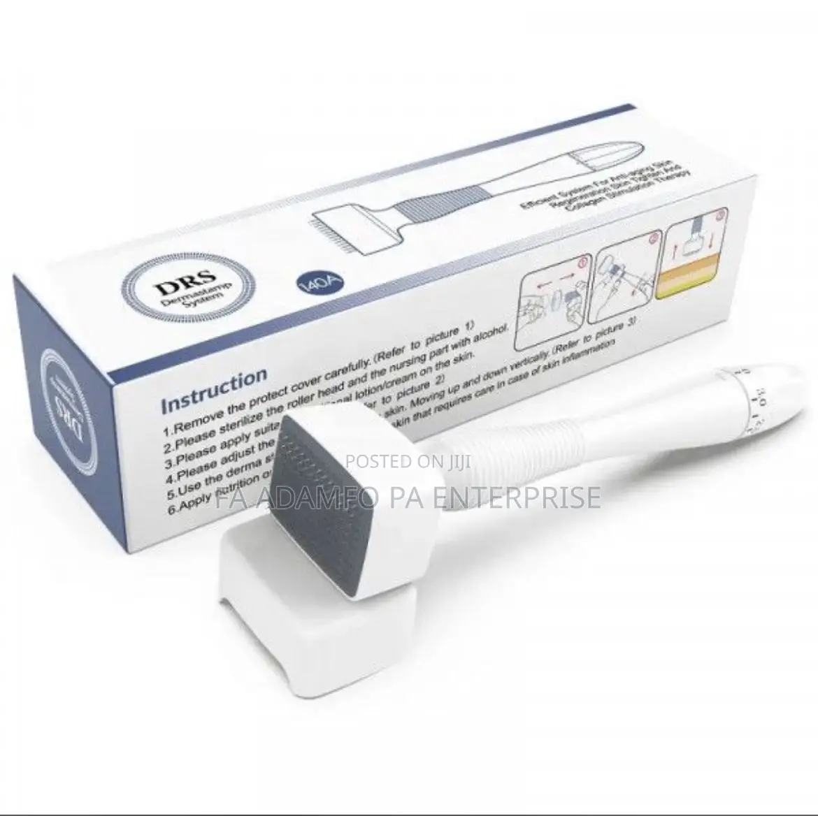 Derma Roller Adjustable 0-3.0mm 140a