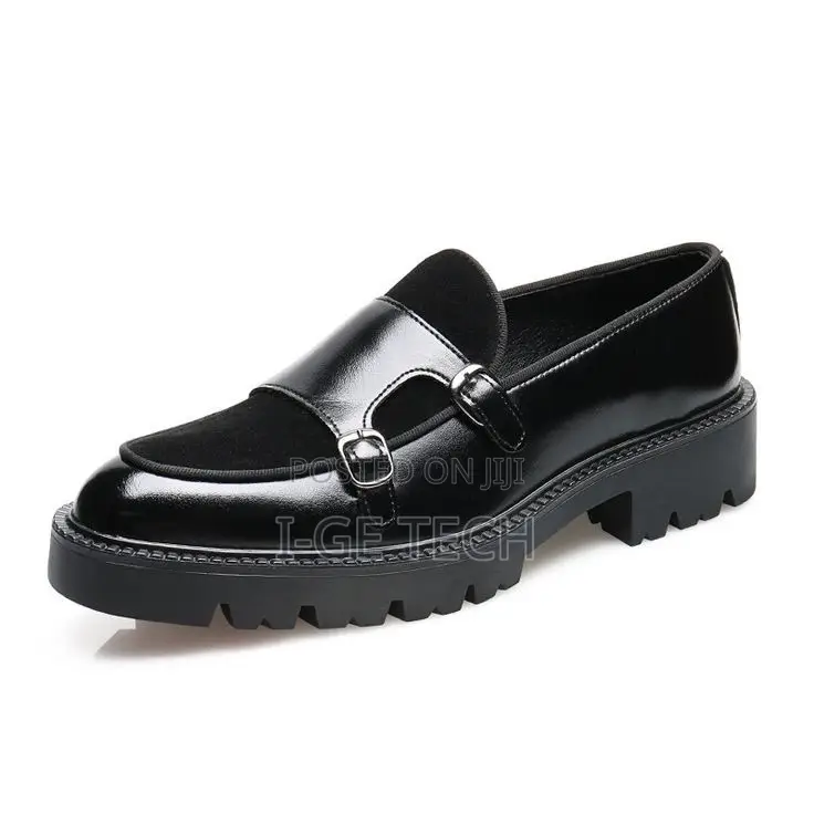 Men’S Double Monk Strap Loafers