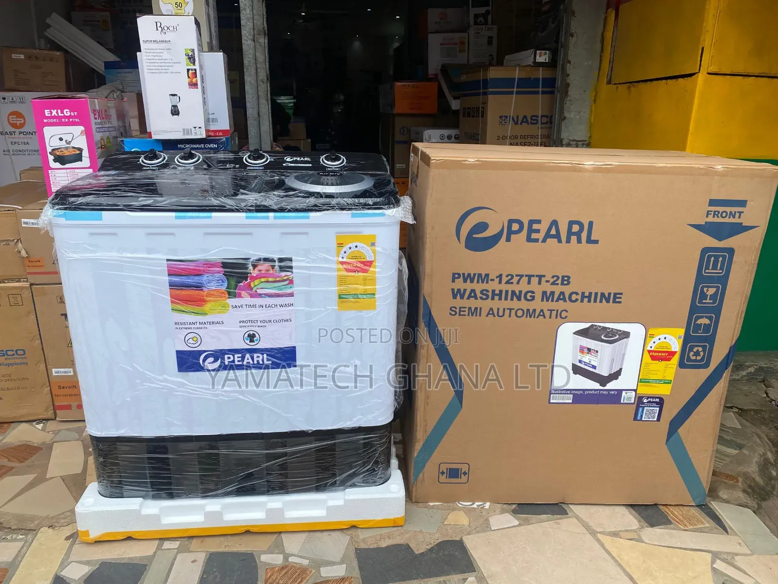 Best Quality Pearl 12kg Semi- Automatic Twin Tub Washing Machine