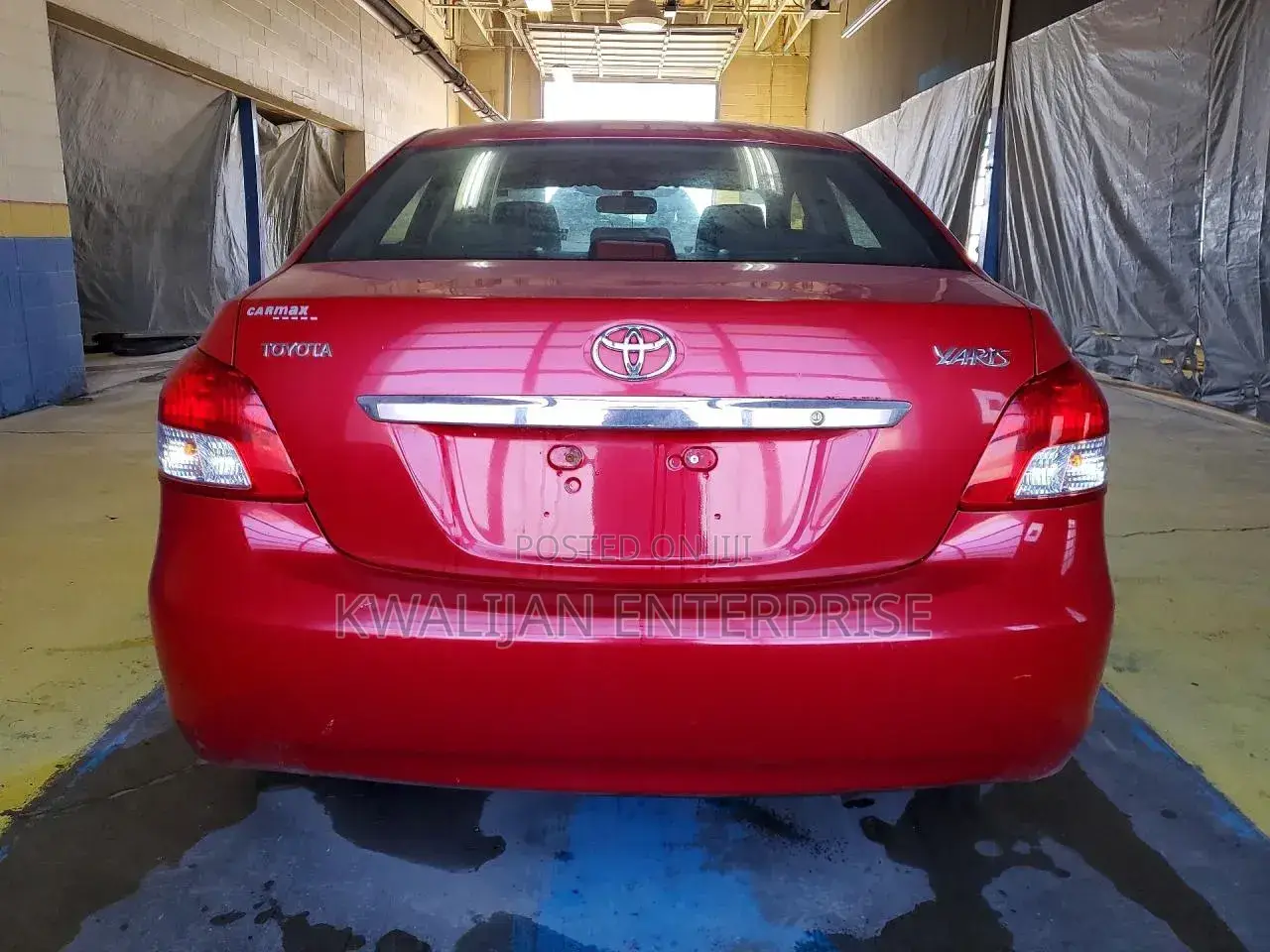 Toyota Yaris 2010 Red