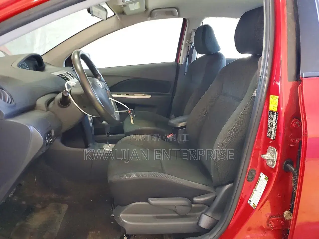 Toyota Yaris 2010 Red