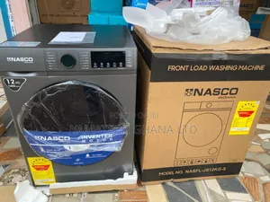 Nasco 12kg Front Load Fully Automatic Inverter Washing Machine