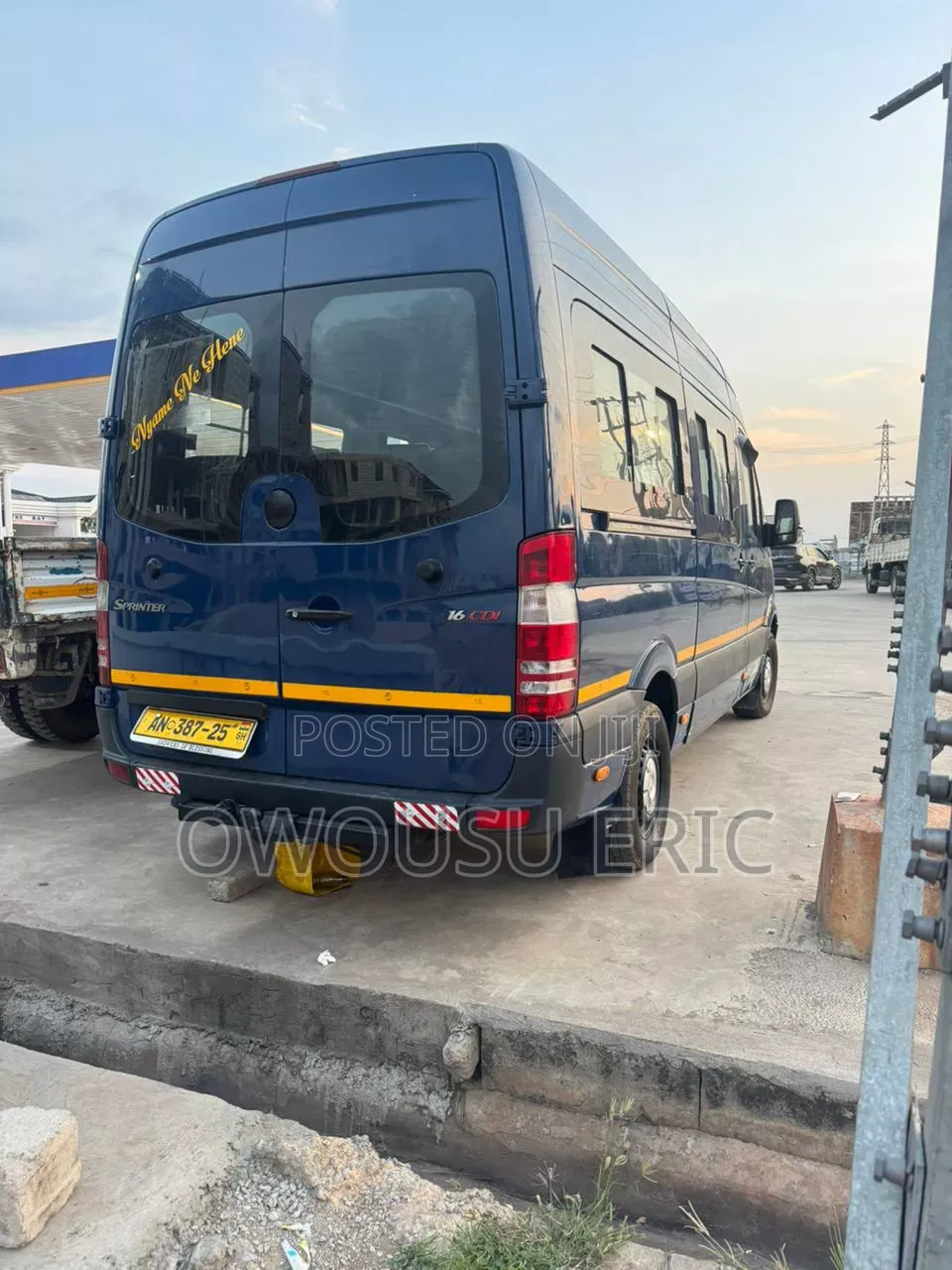 Mercedes-Benz Sprinter 2012 Blue