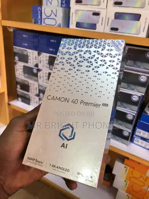 New Tecno Camon 40 Premier 256 GB Black