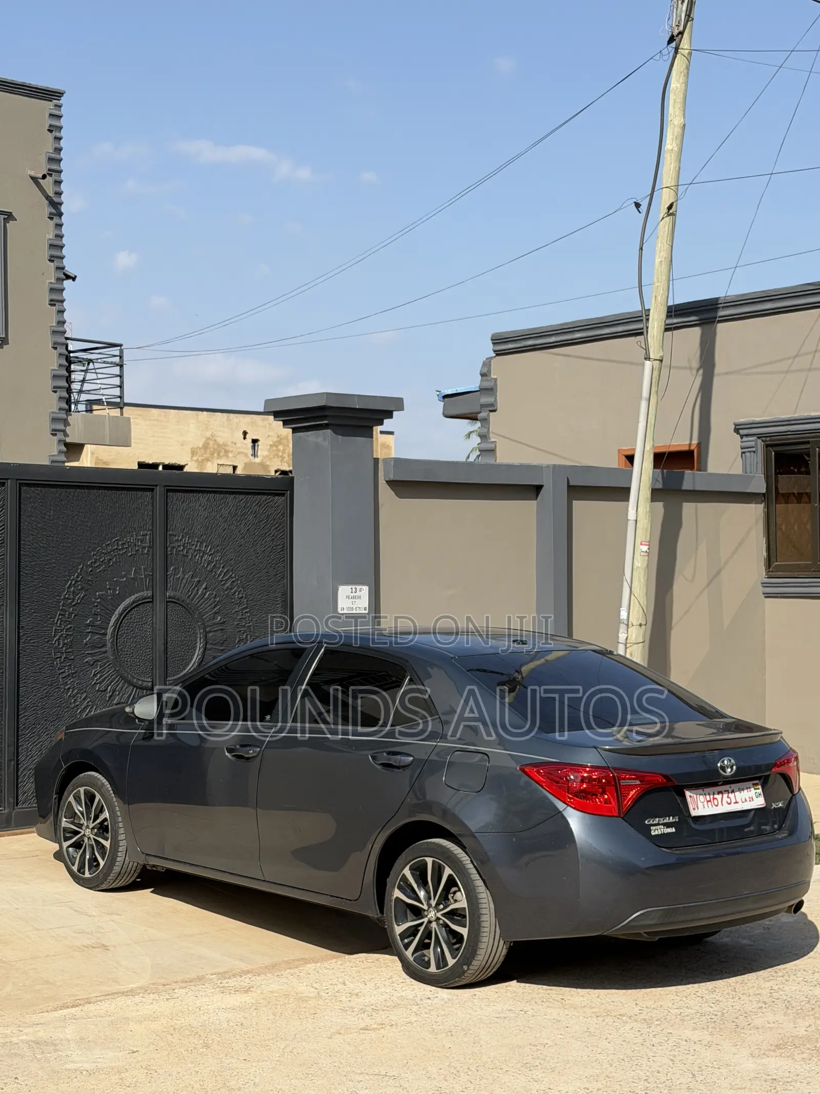 Toyota Corolla XSE (1.8L 4cyl 2A) 2018 Black