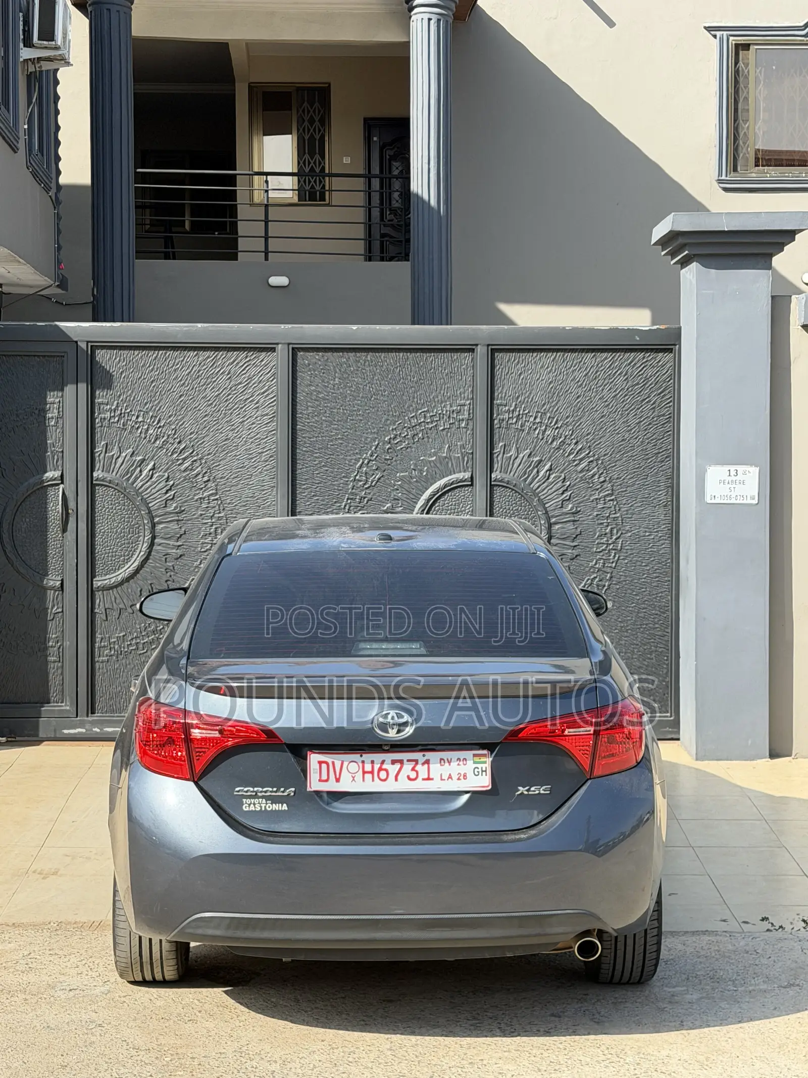 Toyota Corolla XSE (1.8L 4cyl 2A) 2018 Black