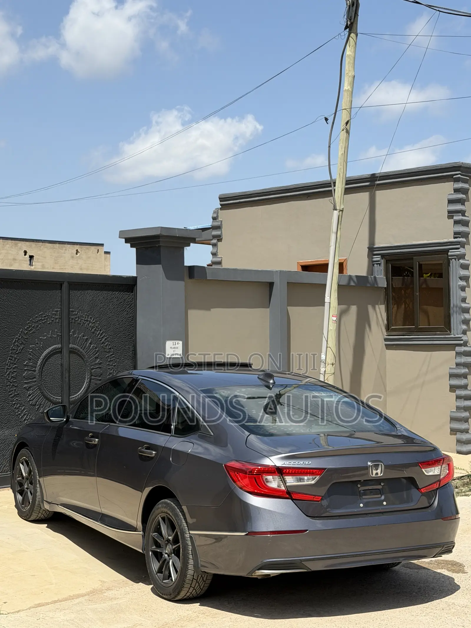 Honda Accord EX 1.5T 2020 Gray
