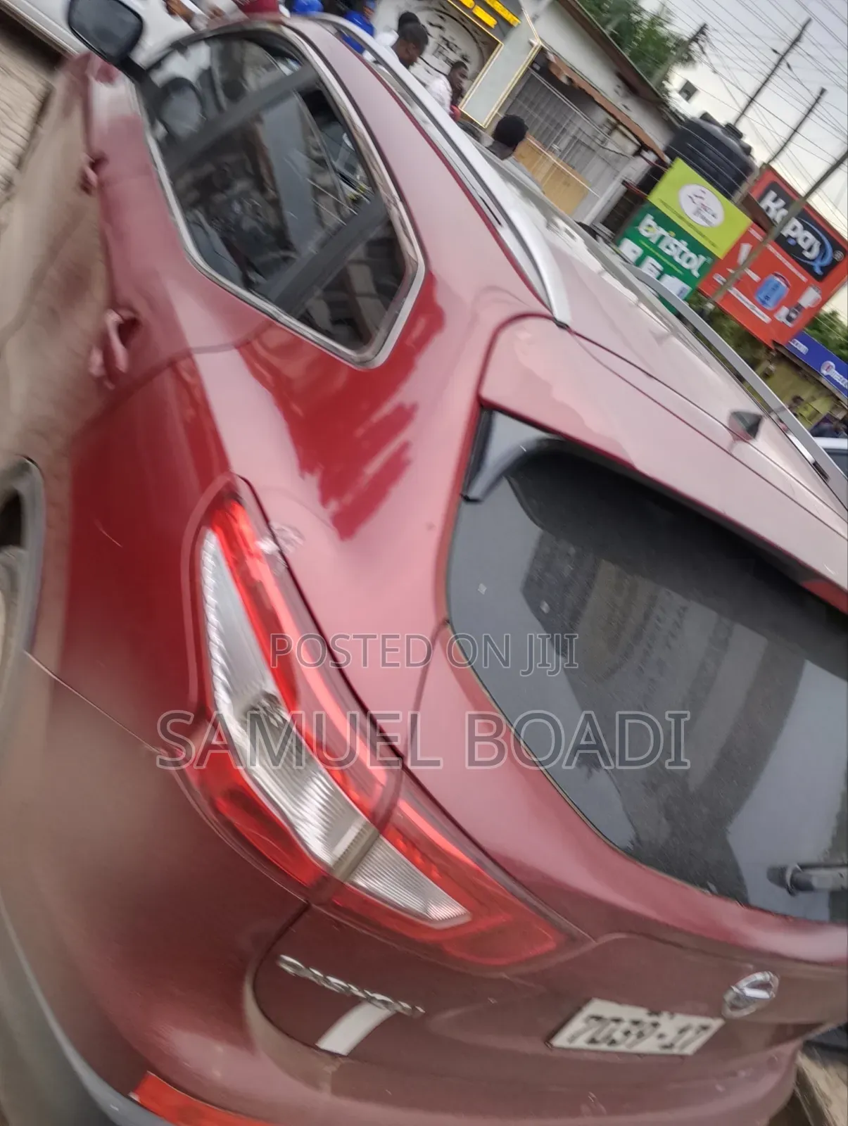 Nissan Qashqai 2017 Red