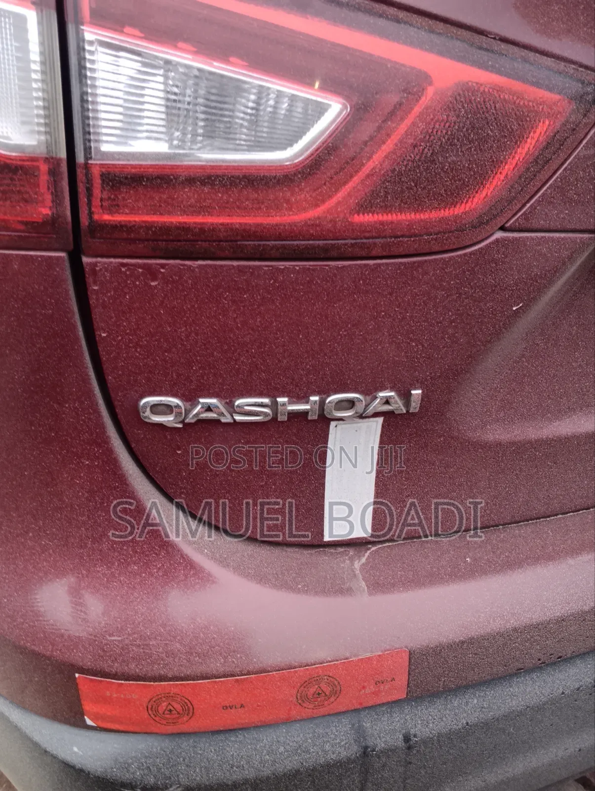 Nissan Qashqai 2017 Red