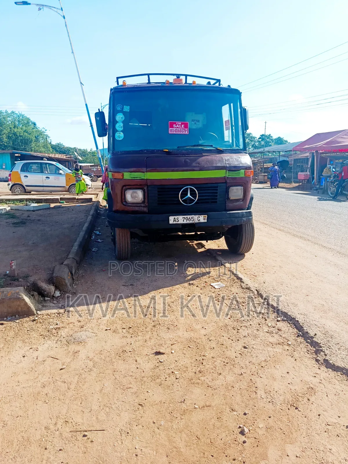 Mercedes-Benz 814D 1997 Red