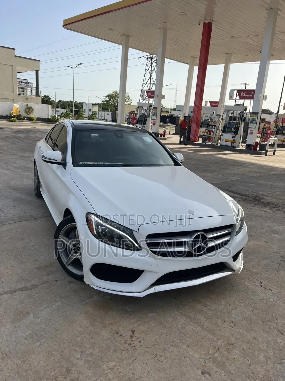 Mercedes-Benz C300 Sport 4Matic Sedan AWD (2.0L 4cyl 7A) 2017 White