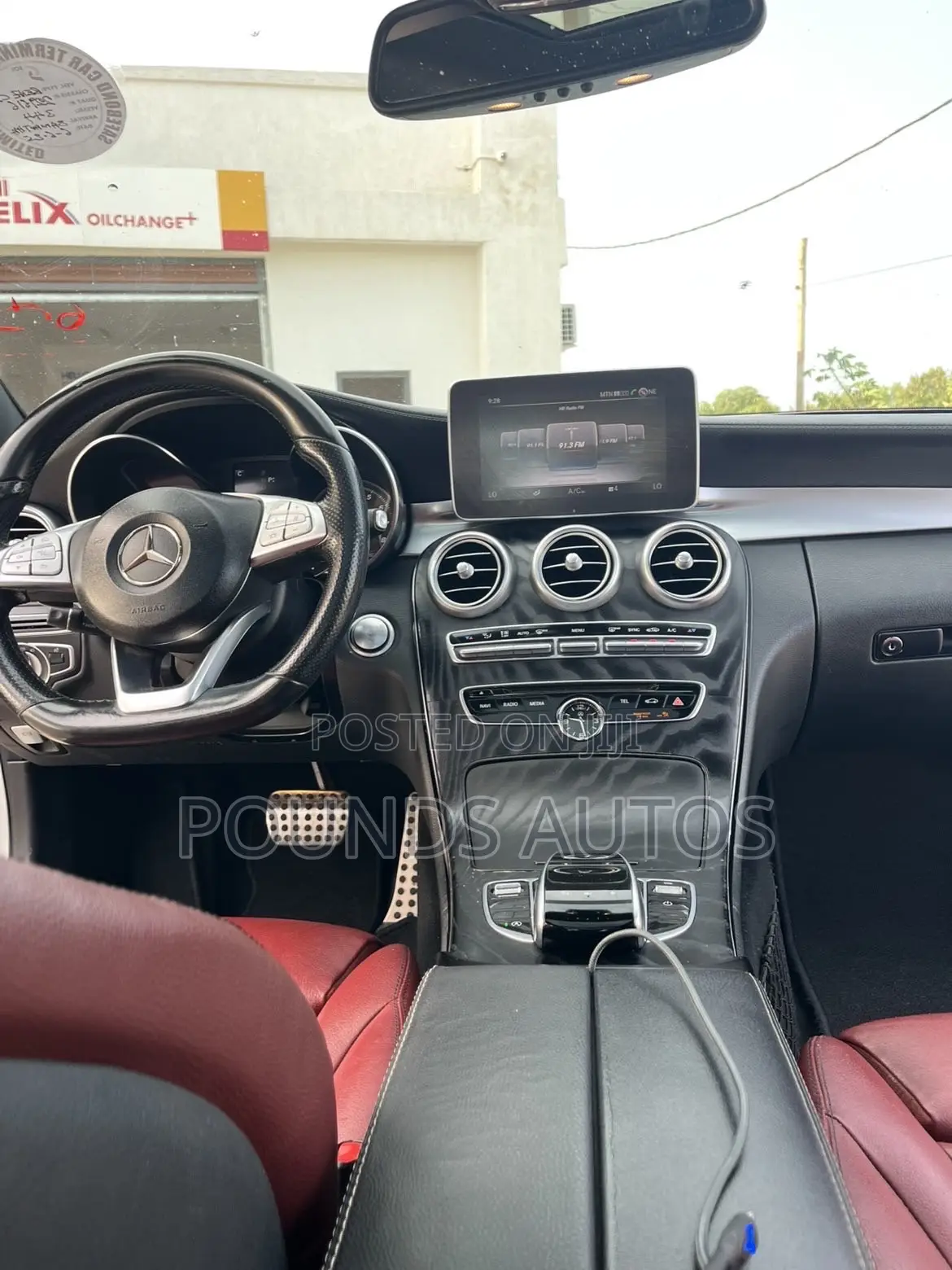 Mercedes-Benz C300 Sport 4Matic Sedan AWD (2.0L 4cyl 7A) 2017 White