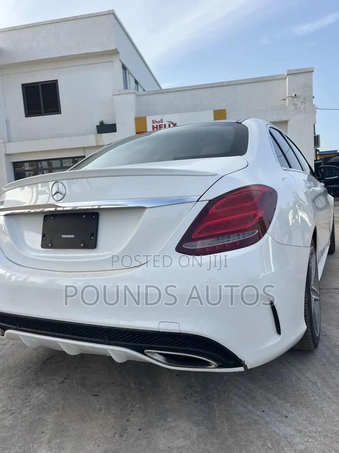 Mercedes-Benz C300 Sport 4Matic Sedan AWD (2.0L 4cyl 7A) 2017 White