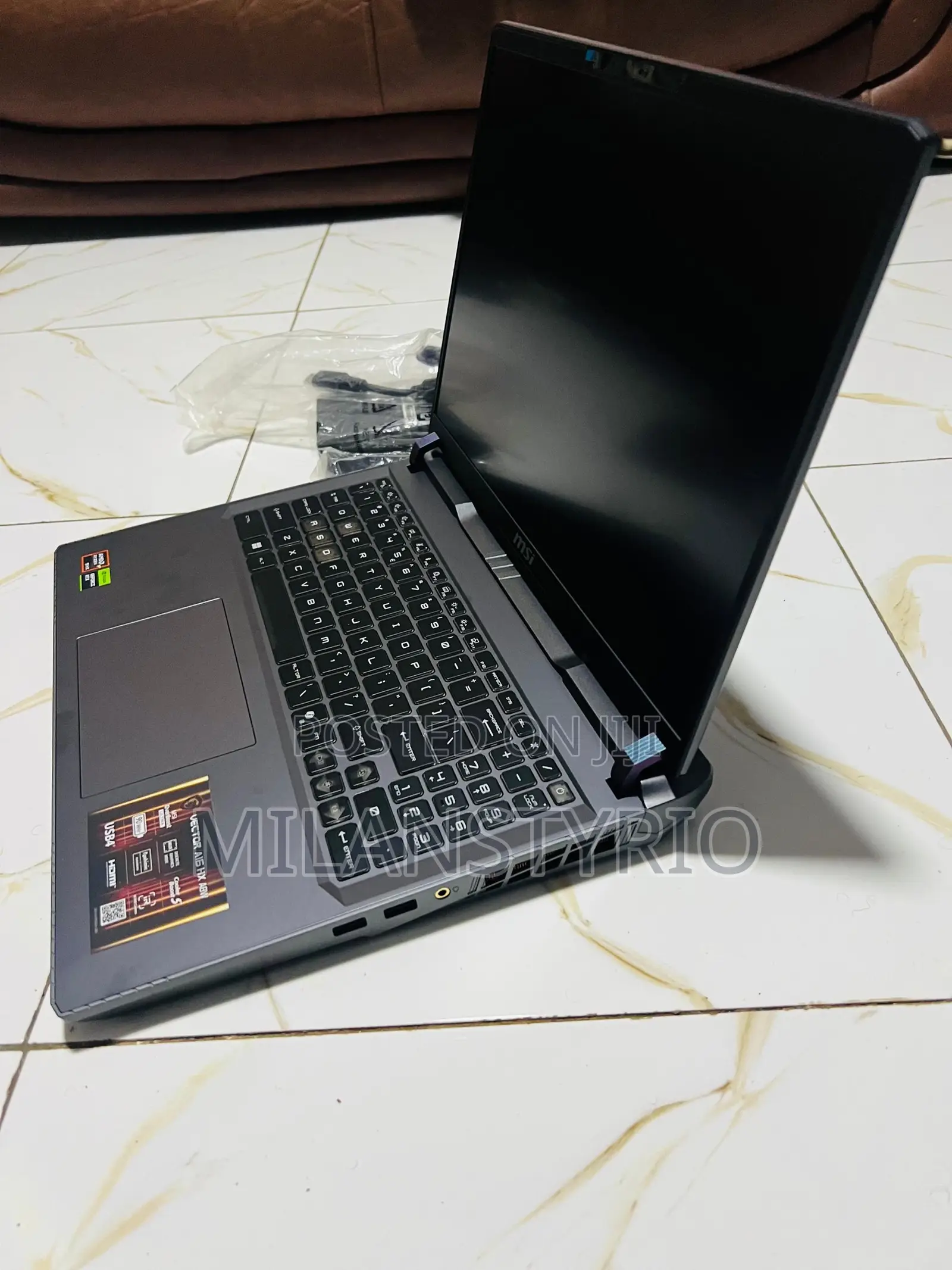 New Laptop MSI 16GB AMD Ryzen 9 SSD 1T