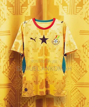 New Ghana Away Jersey 2026 – Vibrant Yellow Edition