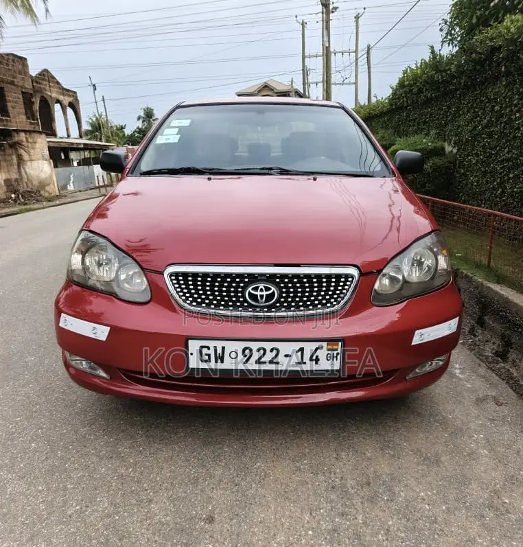 Toyota Corolla LE 2007 Red