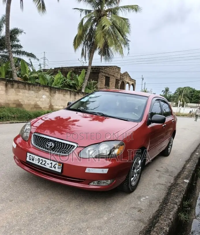 Toyota Corolla LE 2007 Red
