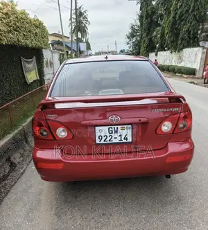 Toyota Corolla LE 2007 Red