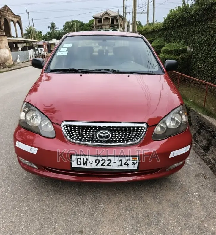 Toyota Corolla LE 2007 Red