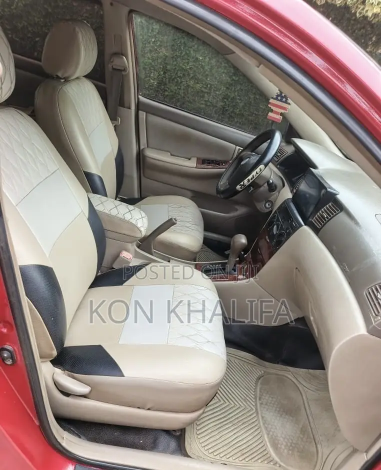 Toyota Corolla LE 2007 Red
