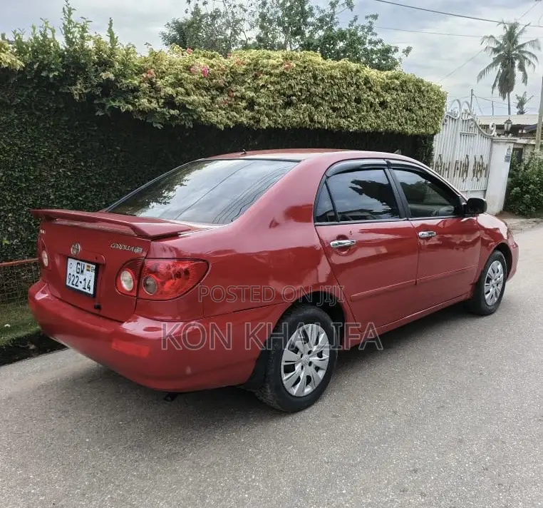 Toyota Corolla LE 2007 Red