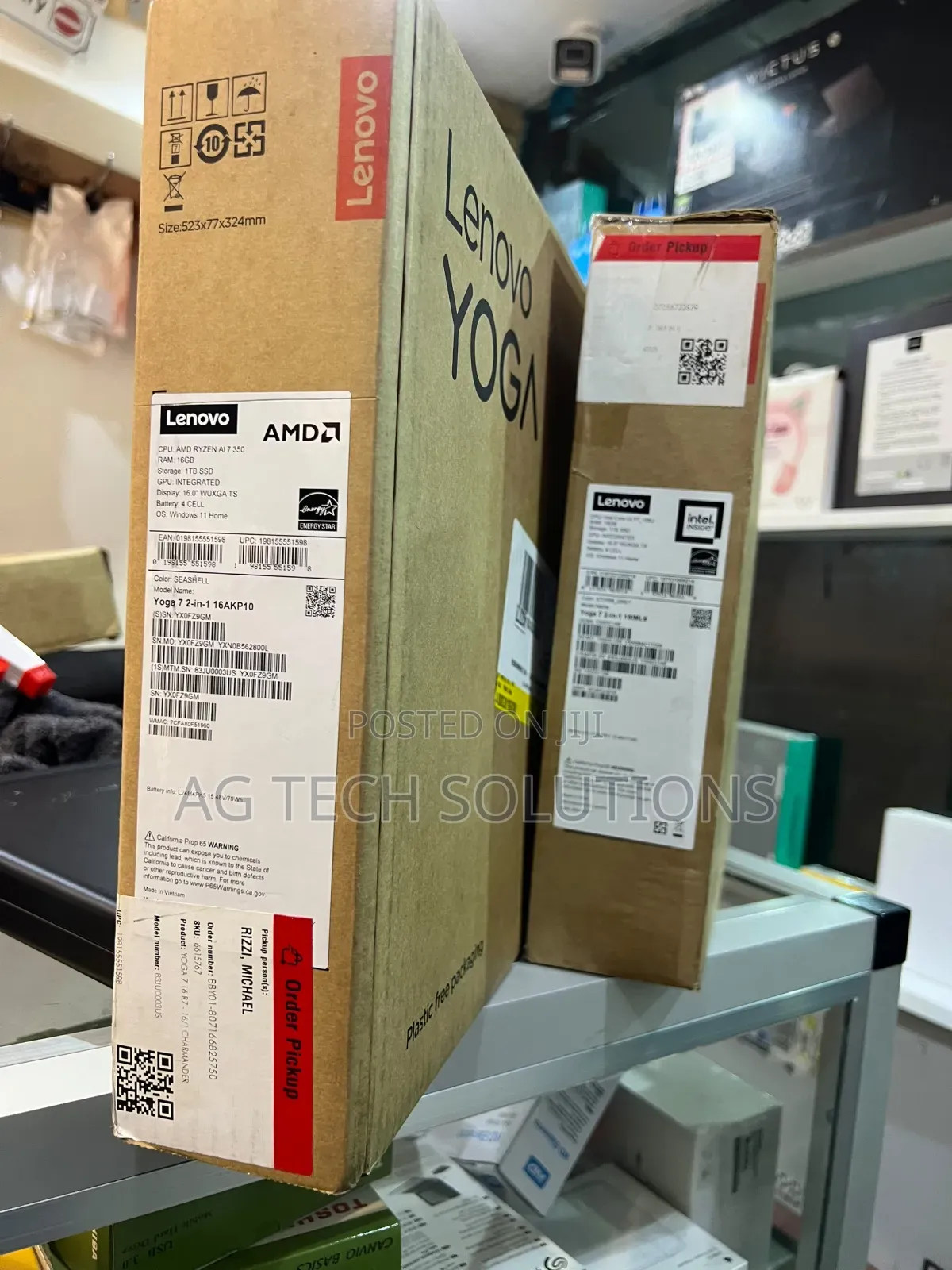 New Laptop Lenovo 16GB Intel Core i7 SSD 1T