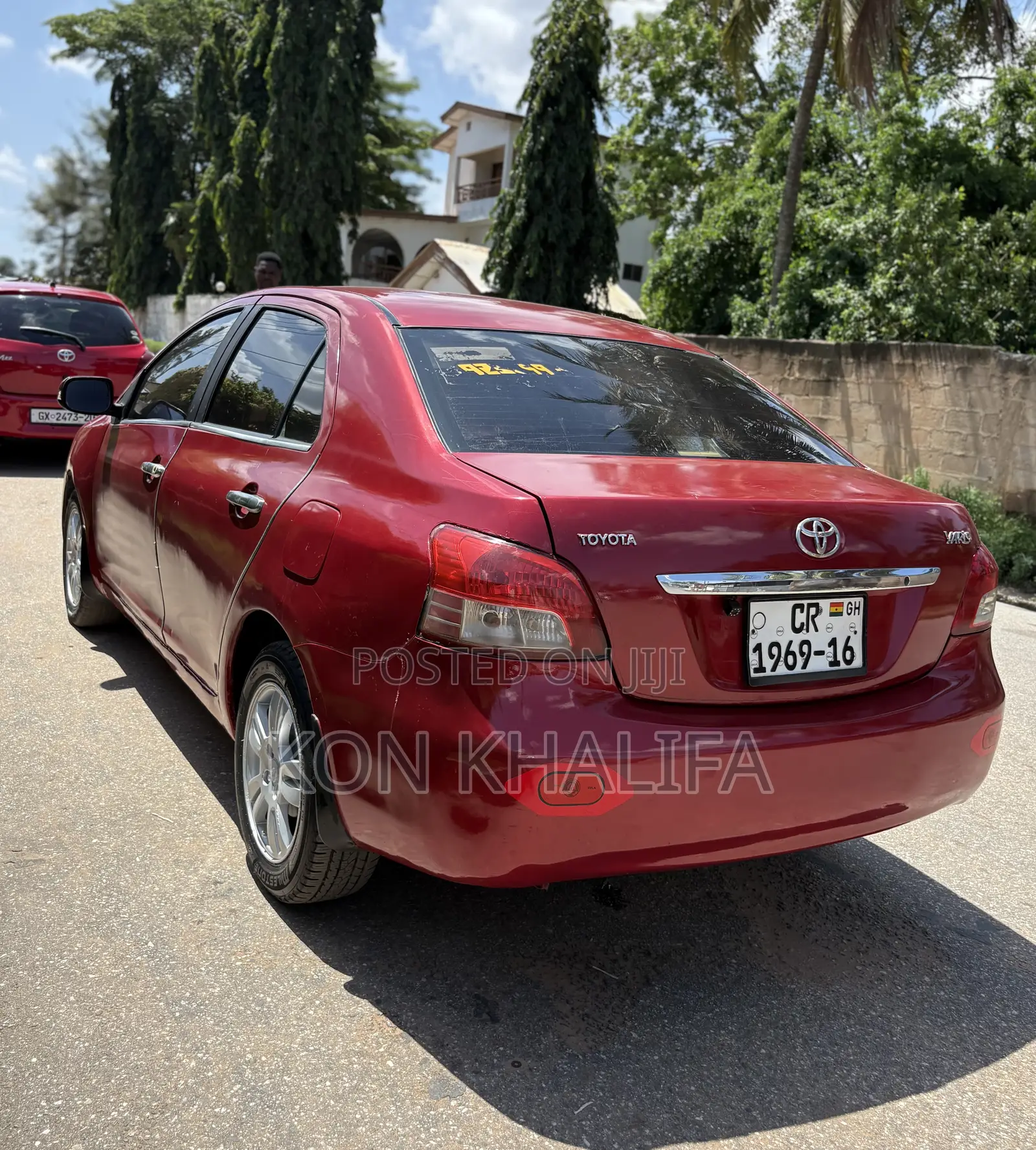 Toyota Yaris 2010 Red
