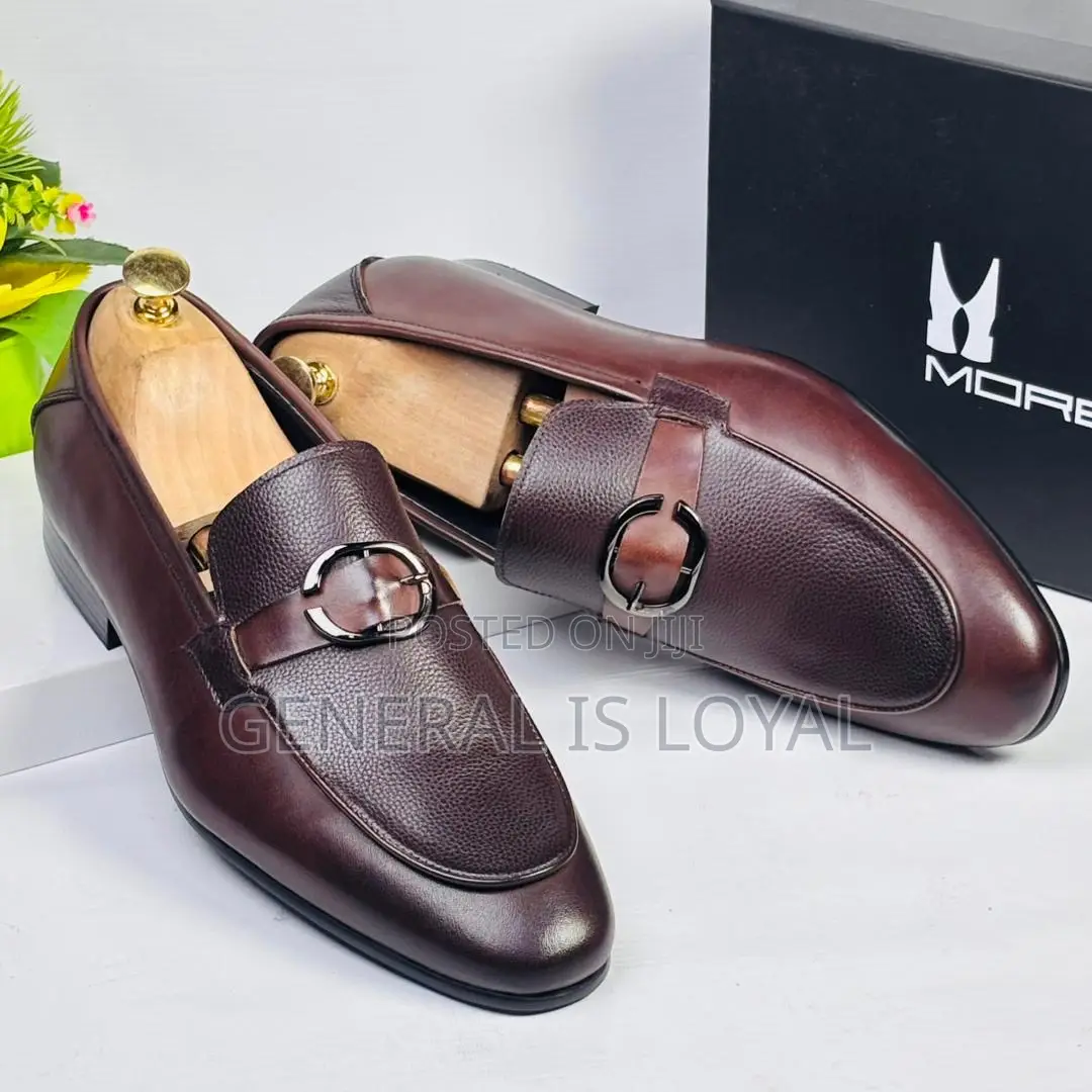 Moreschi Black Brown Easy Wear Men’S Shoes