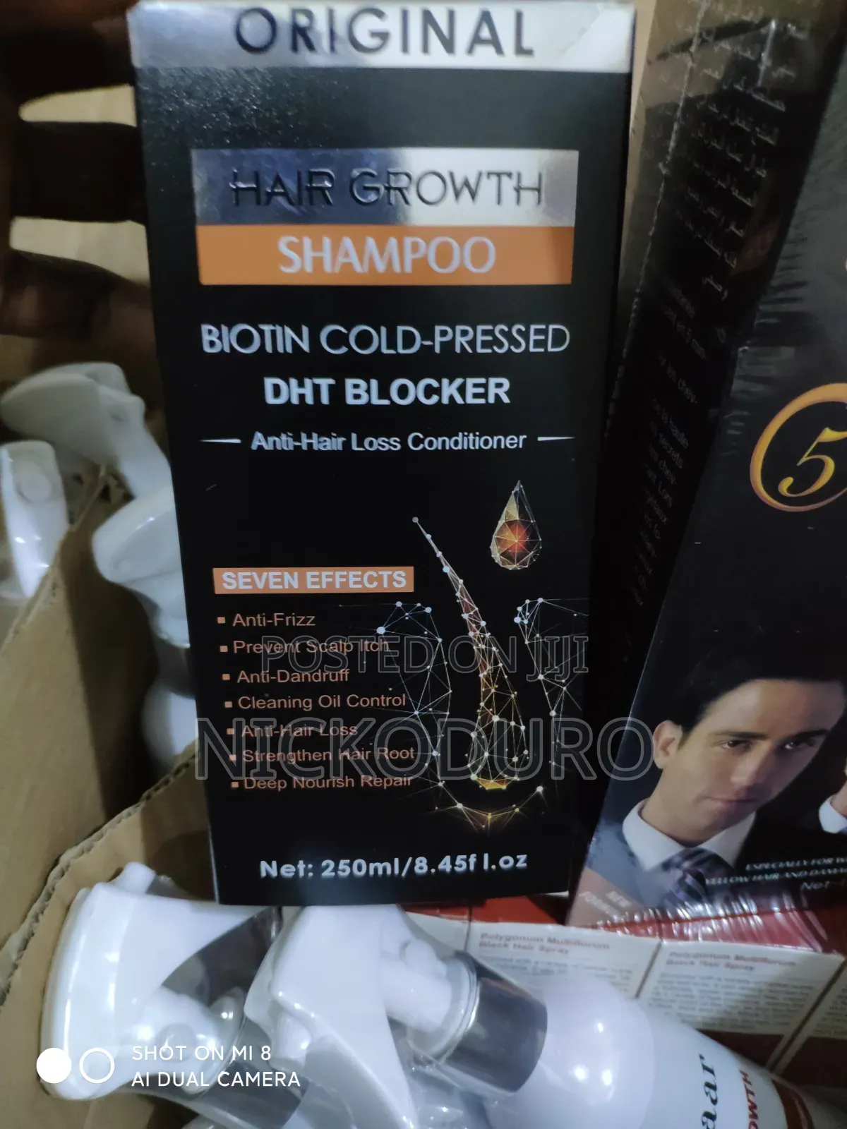 Hair Growth Biotin Shampoo/Conditioner-DHT Blocker-! 