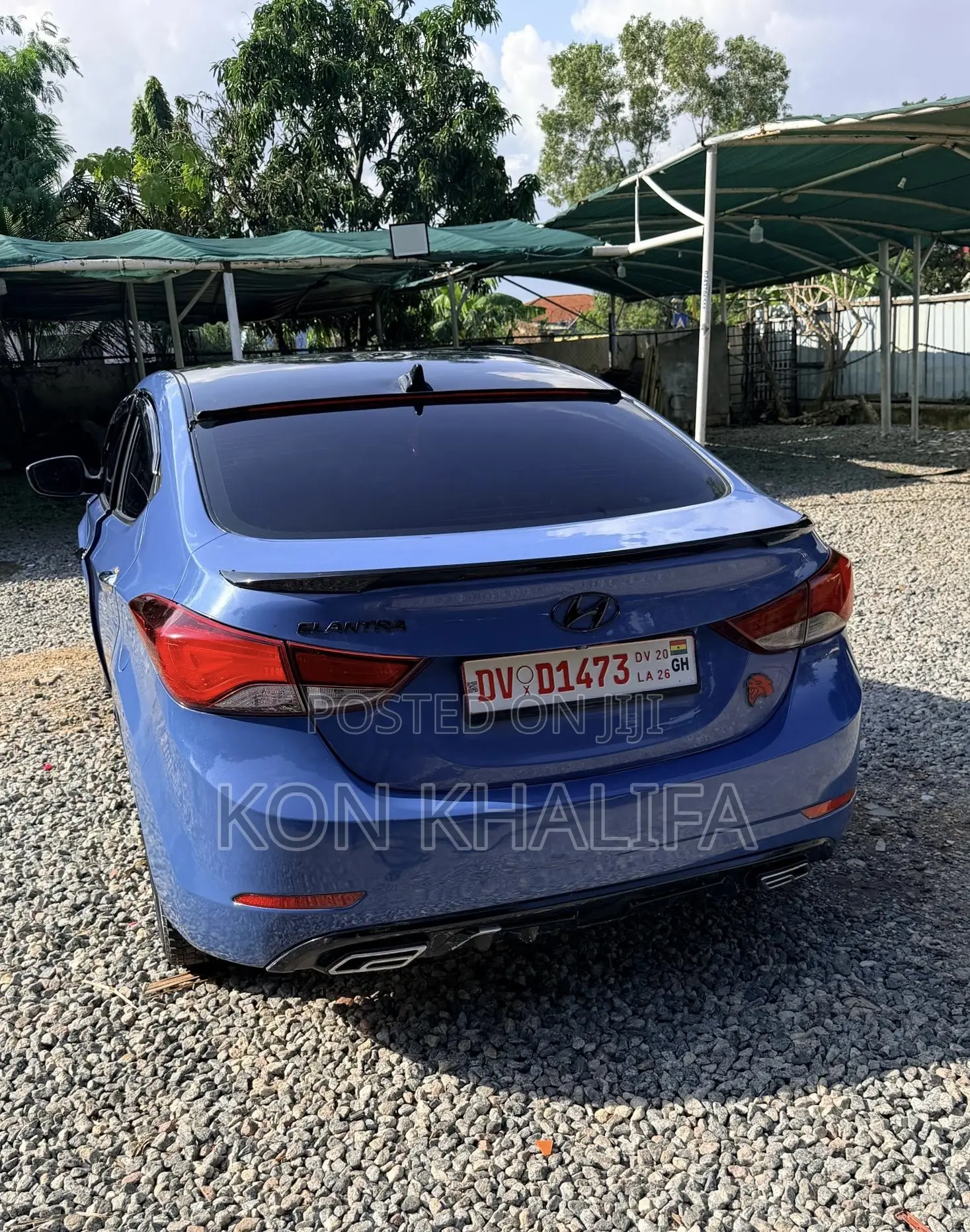 Hyundai Elantra 2015 Blue