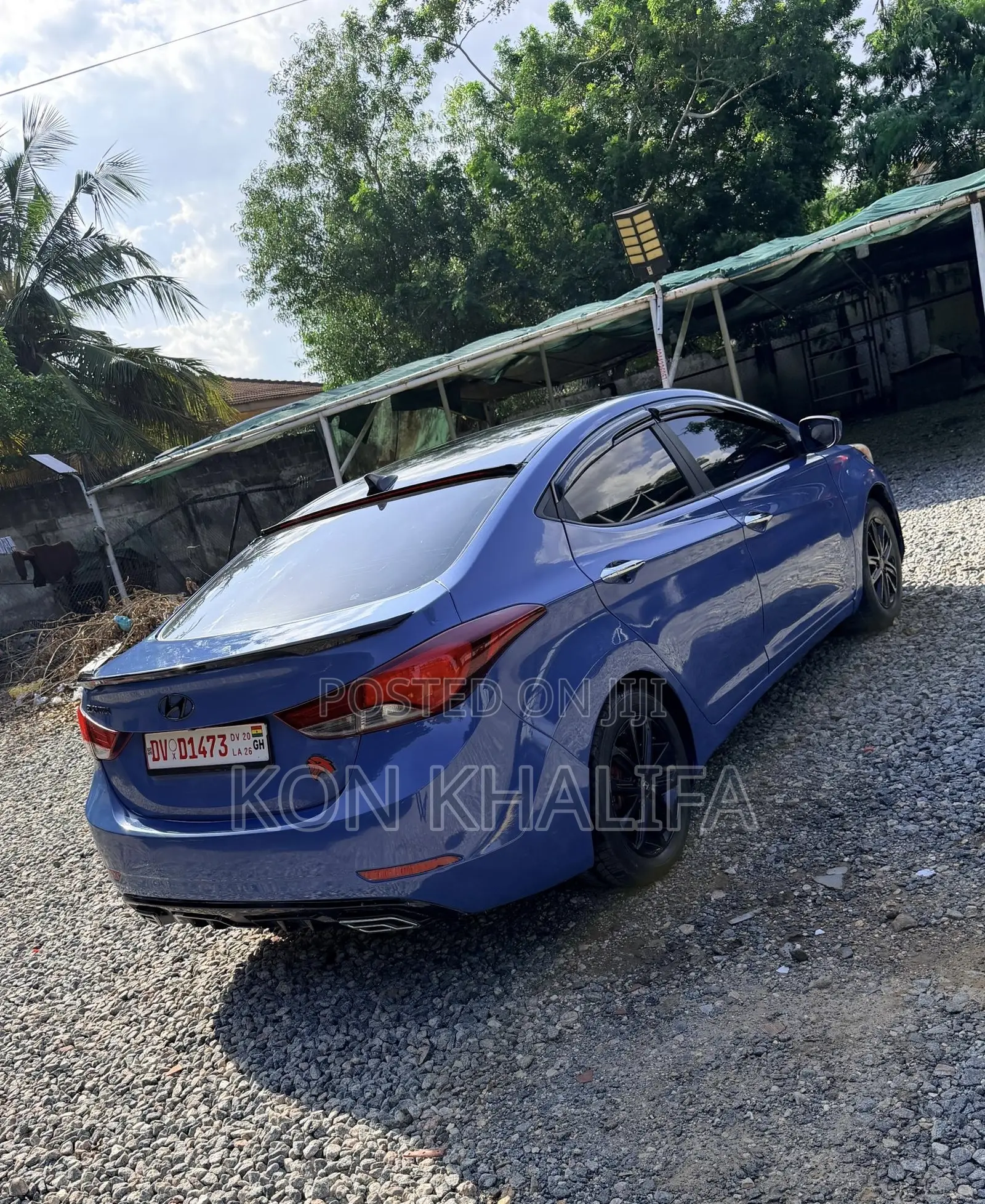 Hyundai Elantra 2015 Blue